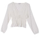 LS sheer lace top
